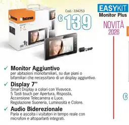 Centro Brico EASYKIT Monitor Plus offerta
