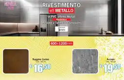 Centro Brico Rivestimento effetto Metallo offerta