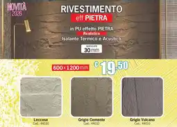 Centro Brico Rivestimento effetto Pietra offerta
