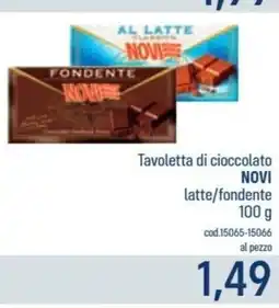 Talento Professional Store Tavoletta di cioccolato Novi latte/fondente offerta