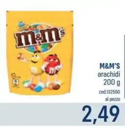Talento Professional Store M&M'S arachidi offerta