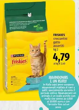 Famila Superstore Friskies croccantini gatto assortiti offerta