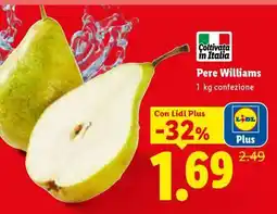 Lidl Pere Williams offerta