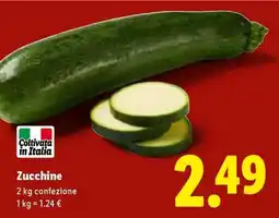 Lidl Zucchine offerta