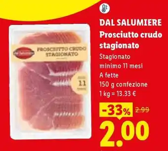 Dal Salumiere Prosciutto crudo stagionato