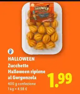 Lidl HALLOWEEN Zucchette offerta