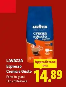 Lidl Lavazza Espresso Crema e Gusto offerta