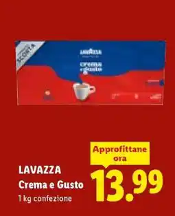 Lidl Lavazza Crema e Gusto offerta