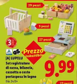Lidl [A] LUPILU offerta