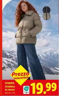 Lidl ESMARA Giubbino da donna offerta