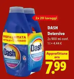 Lidl Dash Detersivo offerta