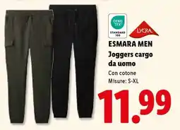 Lidl ESMARA MEN Joggers cargo da uomo offerta