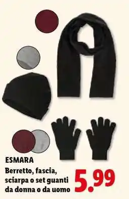 Lidl esmara offerta