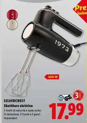 SILVERCREST Sbattitore elettrico