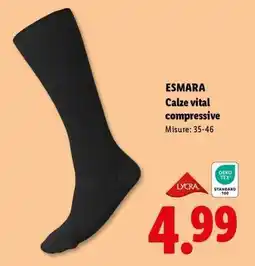 Lidl ESMARA Calze vital compressive offerta