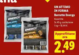 Lidl Barrette Energy offerta
