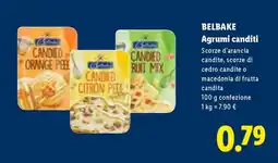 Lidl BELBAKE Agrumi canditi offerta