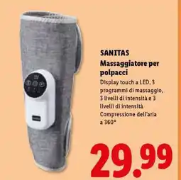 Lidl SANITAS Massaggiatore per polpacci offerta