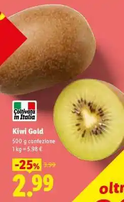 Lidl Kiwi Gold offerta