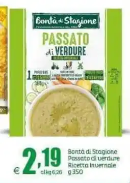 Elite Bontà di Stagione Passato di verdure Ricetta Invernale offerta