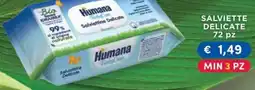 Ideal Bimbo Humana BabyCare Salviettine Delicate offerta