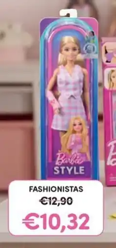 Ideal Bimbo Barbie Fashionistas offerta