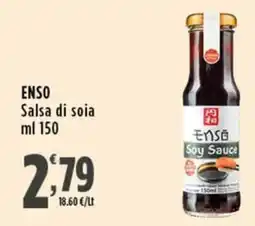 Rossotono Carrefour Enso Salsa di soia offerta