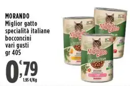 Rossotono Carrefour Morando Miglior gatto specialità italiane bocconcini offerta