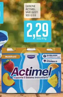 Supermercati Piccolo Danone Actimel offerta