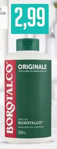 Supermercati Piccolo Borotalco bagnodoccia cremoso offerta