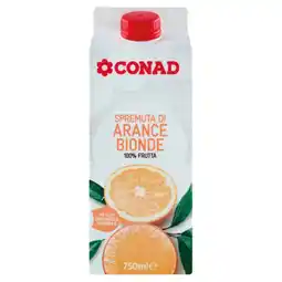 Spazio Conad SPREMUTA DI ARANCE CONAD offerta