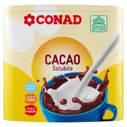 Spazio Conad CACAO SOLUBILE CONAD offerta