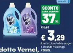 Iper La Grande Vernel Ammorbidente blu oxygen o lavanda offerta