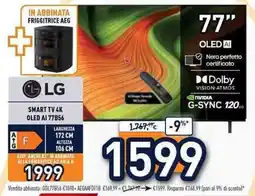 Unieuro LG 77" Smart 4K OLED AI TV offerta