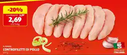 ALDI Il podere controfiletti di pollo offerta