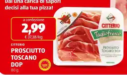 ALDI Citterio Prosciutto Toscano DOP offerta