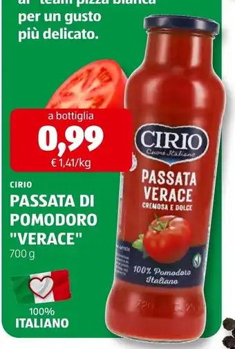 Passata di pomodoro Verace Cirio