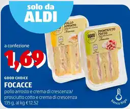 ALDI Good Choice Focacce offerta