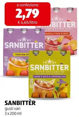 ALDI Sanbitter gusti vari offerta