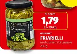 ALDI Gourmet friarielli in olio di semi di girasole offerta