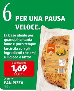 ALDI La cesta pan pizza offerta