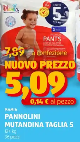 ALDI Mamia Pannolini Mutandina offerta