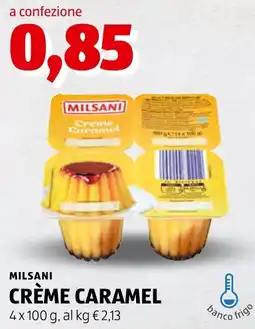 ALDI Milsani Crème Caramel offerta