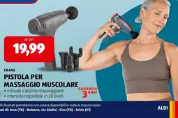 ALDI Crane pistola per massaggio muscolare offerta