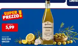 ALDI Costa d'Oro Olio Evo Grezzo offerta
