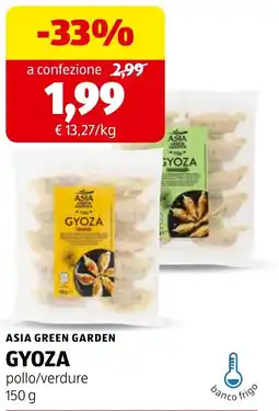 ALDI Asia Green Garden Gyoza offerta
