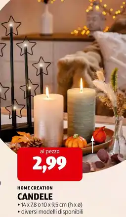 ALDI Home Creation Candele offerta