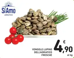 Spazio Conad Vongole lupino dell'adriatico fresche offerta