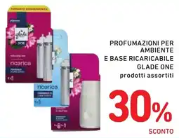 Spazio Conad Profumazioni per ambiente e base ricaricabile Glade One offerta