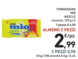 Spazio Conad Formaggino mio Nestlé classico offerta
